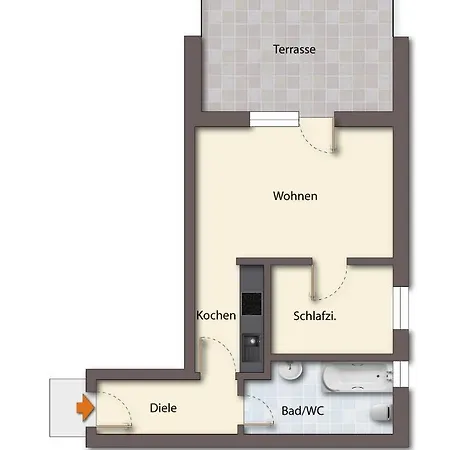 Apartment Friesenstuebchen